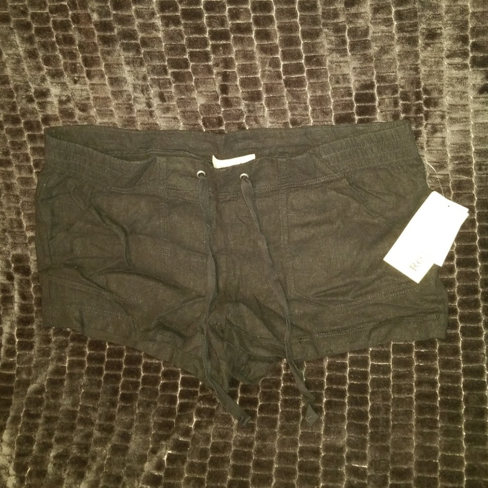 Linen shorts